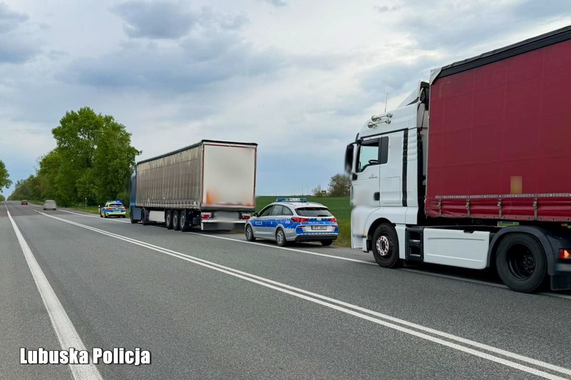 Wspólna pauza zakończyła się kontrolą drogową. Obaj kierowcy byli nietrzeźwi