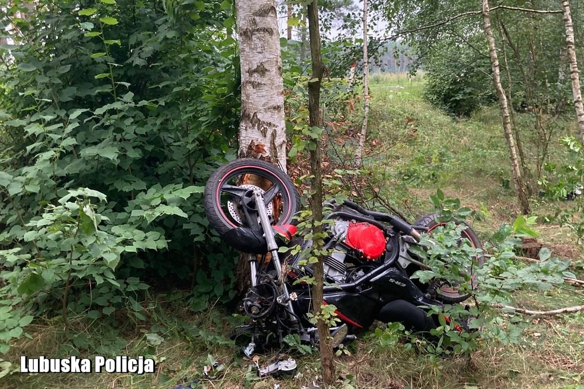 Wypadek motocyklowy w Starym Kurowie - policja wyjaśnia przyczyny.