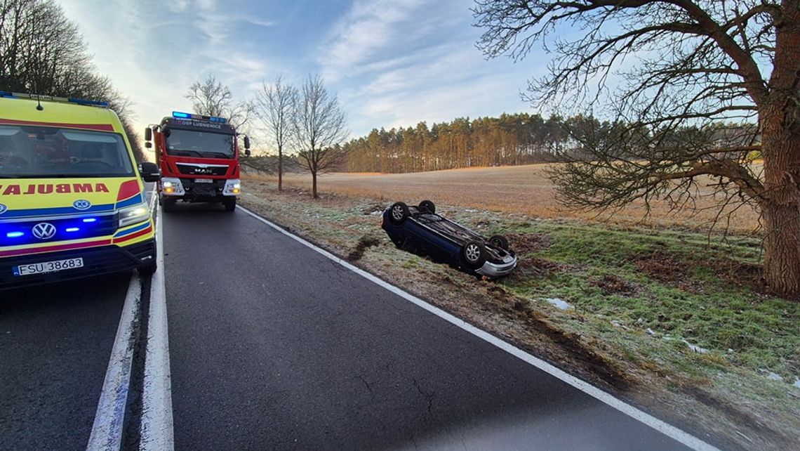 Wypadek w Lubniewicach. Szybka akcja służb ratunkowych