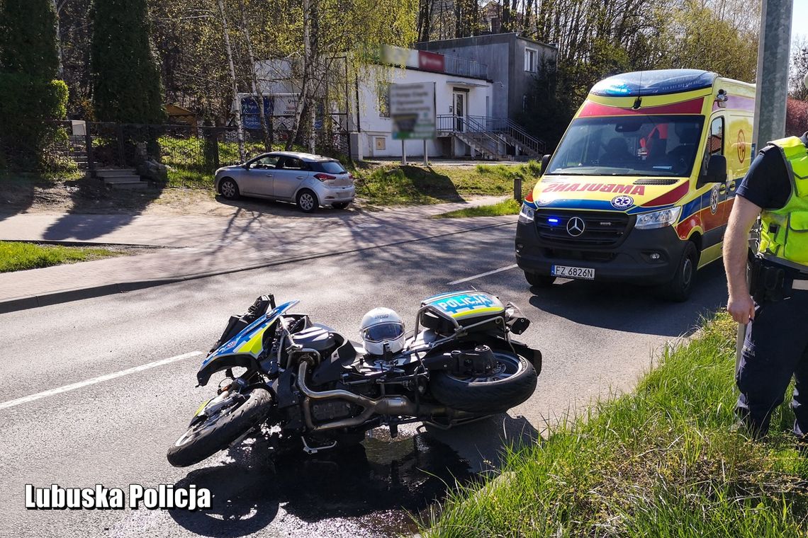 Wzruszający moment - 6-letni Kubuś przekazał słowa wsparcia dla rannego policjanta