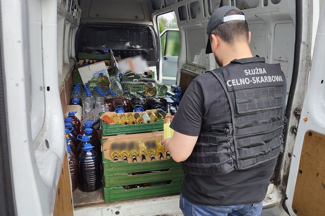 Z roku na rok rośnie ilość zatrzymanych trunków Z roku na rok rośnie ilość zatrzymanych trunków