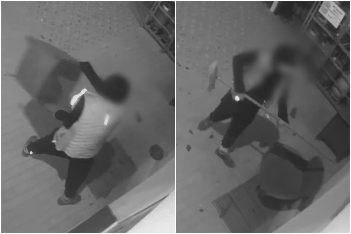 Zdemolował sklep i wszystko nagrała kamera. 22-latek z zarzutem