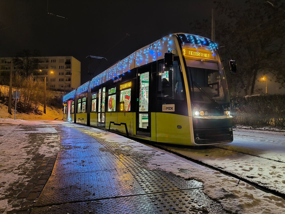 Znamy wyniki konkursu na najpiękniejszy 'Tramwaj Bożonarodzeniowy'