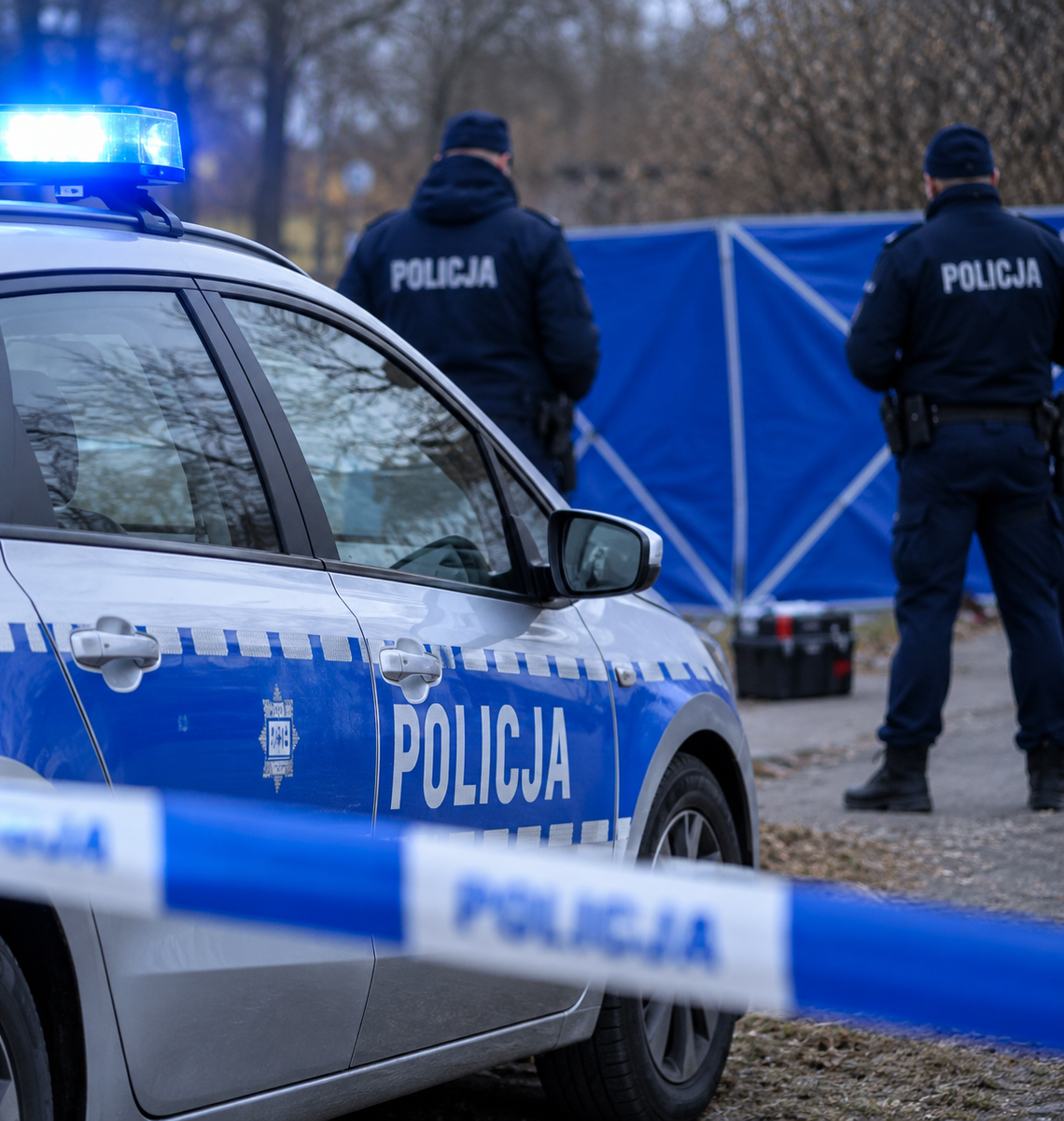 Zwłoki półnagiej kobiety znalezione na ulicy Zwłoki półnagiej kobiety znalezione na ulicy