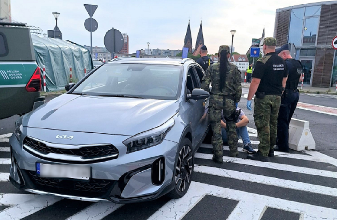 Zwykła kontrola na granicy zakończyła się nieoczekiwanym finałem
