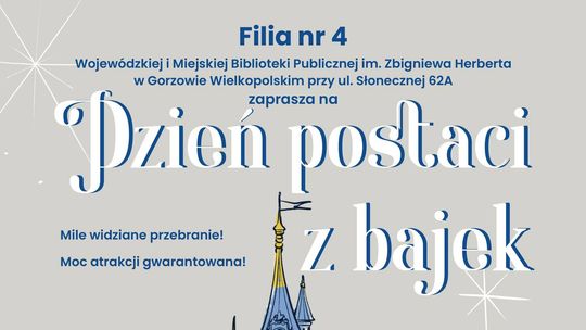 Dzień Postaci z Bajek – zabawa animacyjna dla dzieci od lat 5