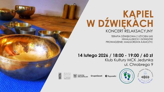 Kąpiel w dźwiękach - Koncert relaksacyjny