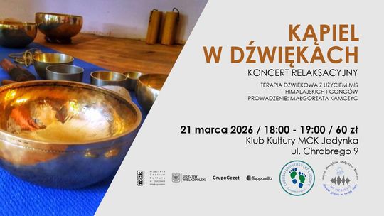 Kąpiel w dźwiękach – koncert relaksacyjny Kąpiel w dźwiękach – koncert relaksacyjny