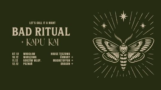 Koncert Bad Ritual i Kapu Kai Koncert Bad Ritual i Kapu Kai