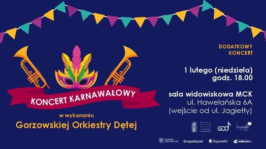 Koncert Karnawałowy Gorzowskiej Orkiestry Dętej