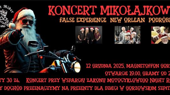 Koncert Mikołajkowy - Podróbka & False Experience & New Orlean Koncert Mikołajkowy - Podróbka & False Experience & New Orlean