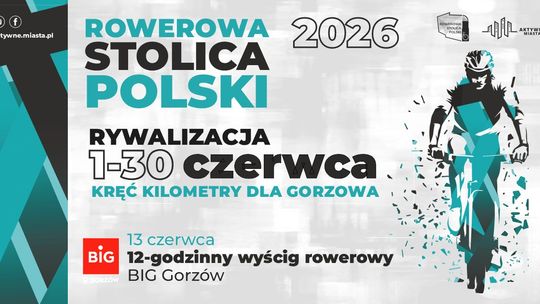 Kręć kilometry dla Gorzowa - Rowerowa Stolica Polski
