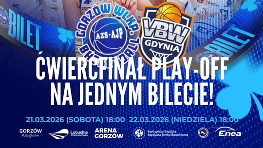KSSSE Enea AJP Gorzów Wielkopolski - VBW Gdynia, drugi ćwierćfinał Orlen Basket Ligi