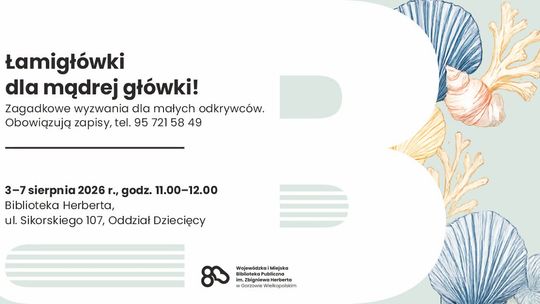 Łamigłówki dla mądrej główki! – zagadkowe wyzwania dla małych odkrywców