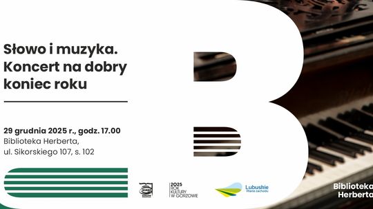 Słowo i muzyka. Koncert na dobry koniec roku