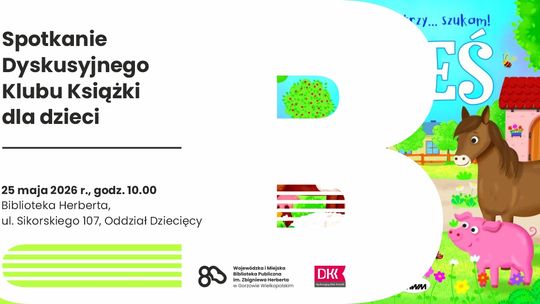 Spotkanie Dyskusyjnego Klubu Książki dla dzieci