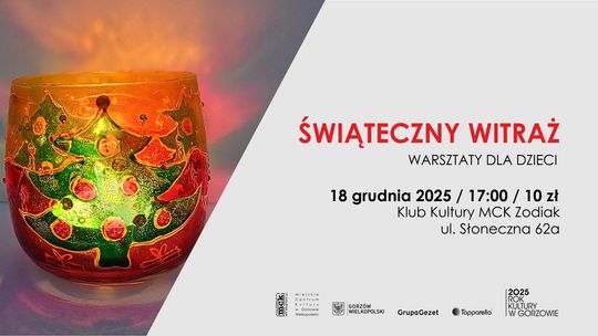 Świąteczny witraż - warsztaty dla dzieci Świąteczny witraż - warsztaty dla dzieci