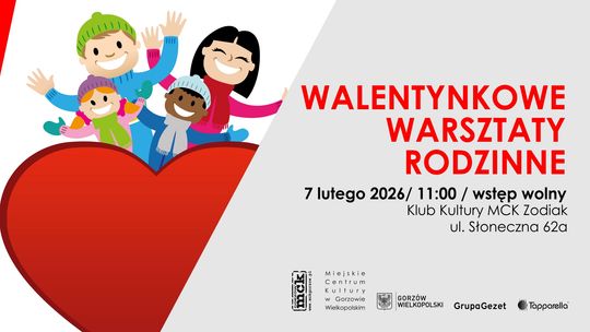 Walentynkowe warsztaty rodzinne Walentynkowe warsztaty rodzinne