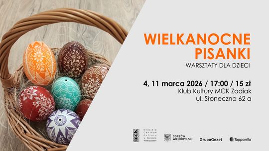 Wielkanocne pisanki - warsztaty dla dzieci