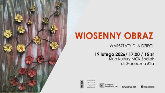 Wiosenny obraz - warsztaty dla dzieci