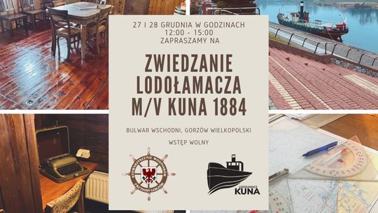 Zwiedzanie lodołamacza Kuna
