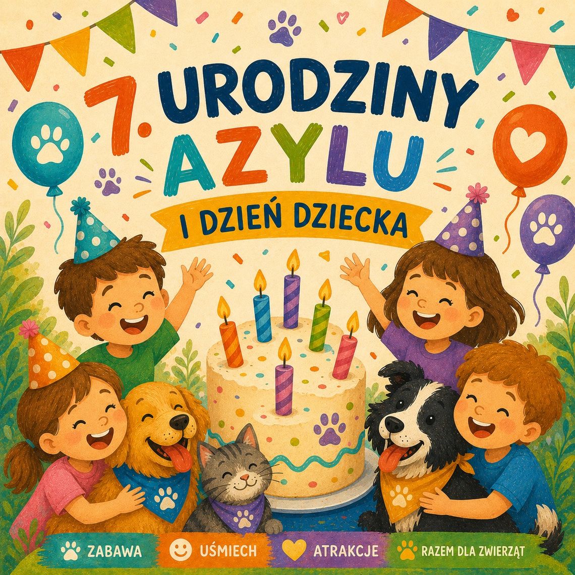 7. urodziny Azylu & Dzień Dziecka w schronisku - impreza charytatywna