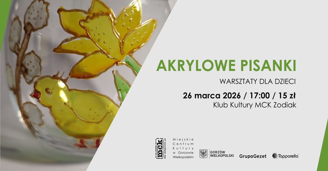 Akrylowe pisanki - warsztaty dla dzieci