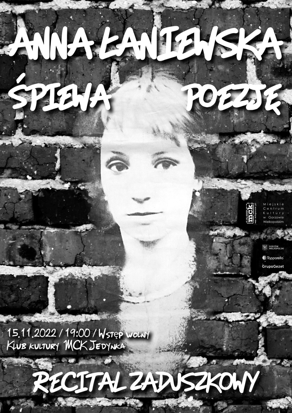 Anna Łaniewska śpiewa poezję. Recital zaduszkowy