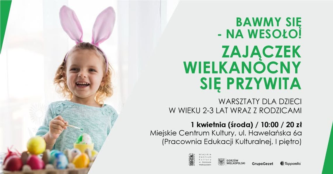 Bawmy się na wesoło - warsztaty dla dzieci Bawmy się na wesoło - warsztaty dla dzieci