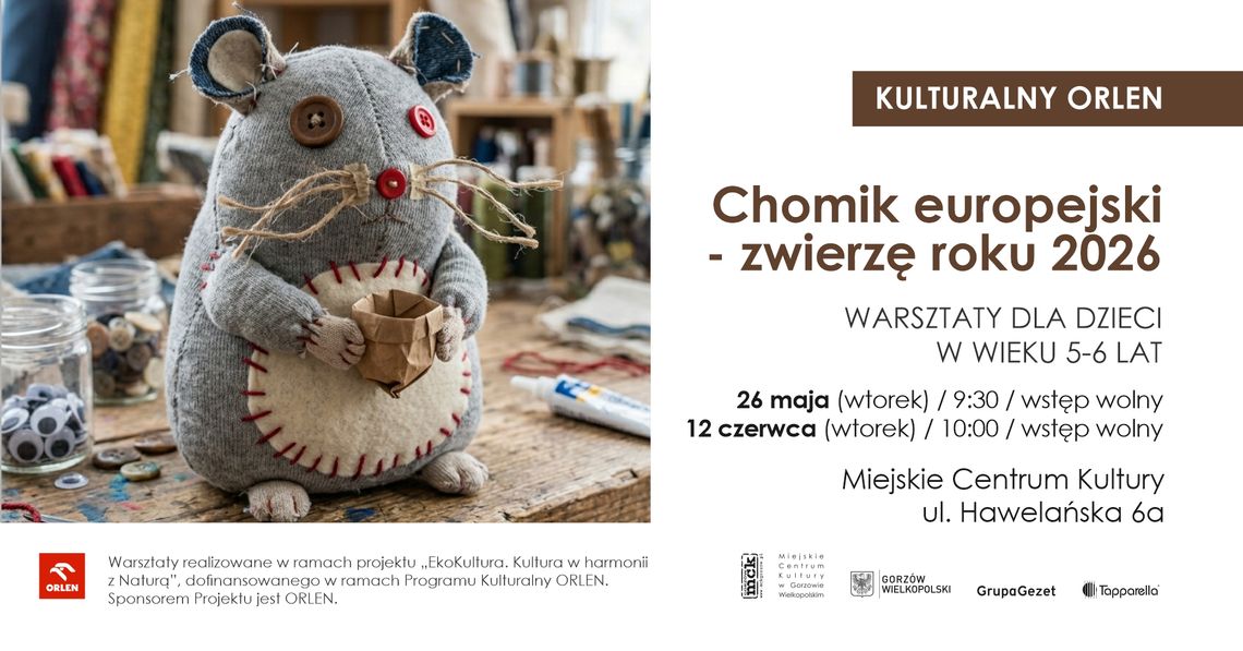 Chomik Europejski - warsztaty dla dzieci