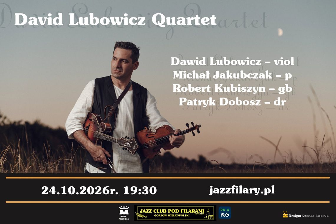 Dawid Lubowicz Quartet - koncert Dawid Lubowicz Quartet - koncert