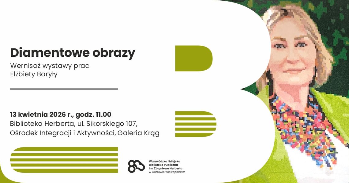 Diamentowe obrazy – wernisaż wystawy prac Elżbiety Baryły