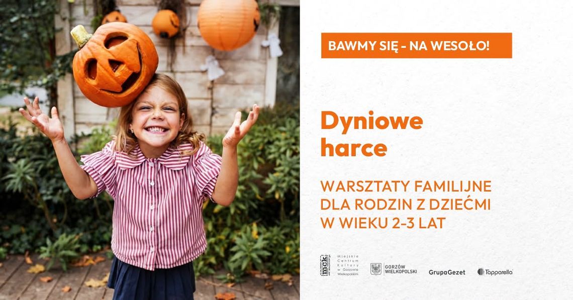 Dyniowe harce - warsztaty dla dzieci Dyniowe harce - warsztaty dla dzieci