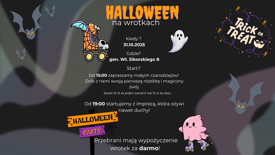 Halloween na wrotkach! Halloween na wrotkach!