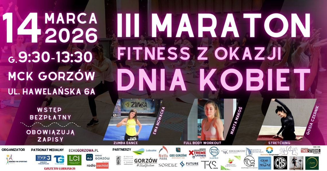 III Maraton Fitness z okazji dnia kobiet