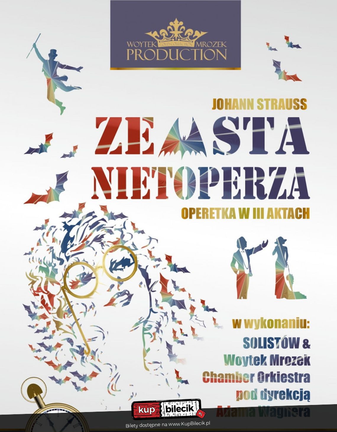 Johann Strauss - Operetka Zemsta Nietoperza w 3 aktach Johann Strauss - Operetka Zemsta Nietoperza w 3 aktach