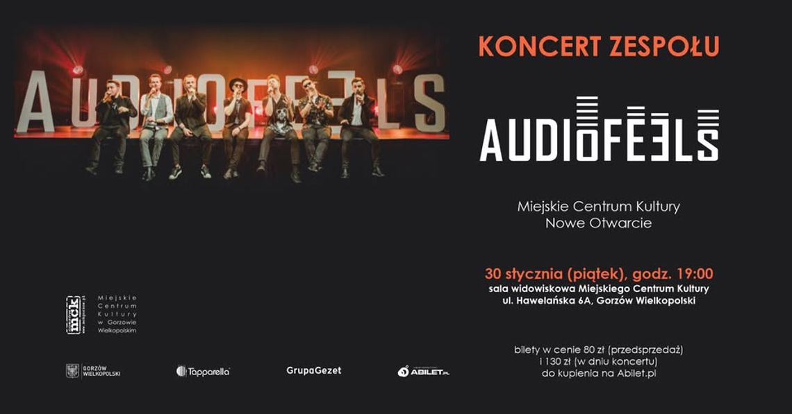 Koncert zespołu AudioFeels Koncert zespołu AudioFeels
