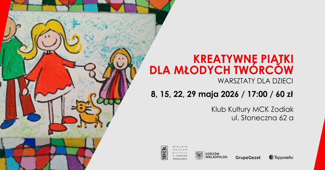 Kreatywne piątki dla młodych twórców - warsztaty dla dzieci