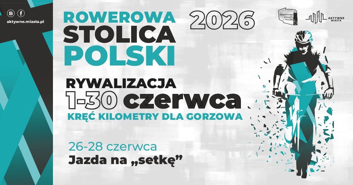Kręć kilometry dla Gorzowa - Rowerowa Stolica Polski