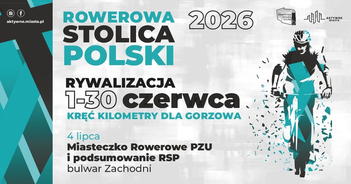 Kręć kilometry dla Gorzowa - Rowerowa Stolica Polski