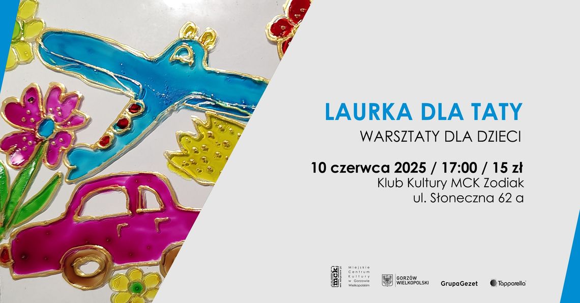 Laurka dla taty - warsztaty dla dzieci
