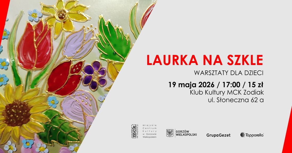 Laurka na szkle - warsztaty dla dzieci