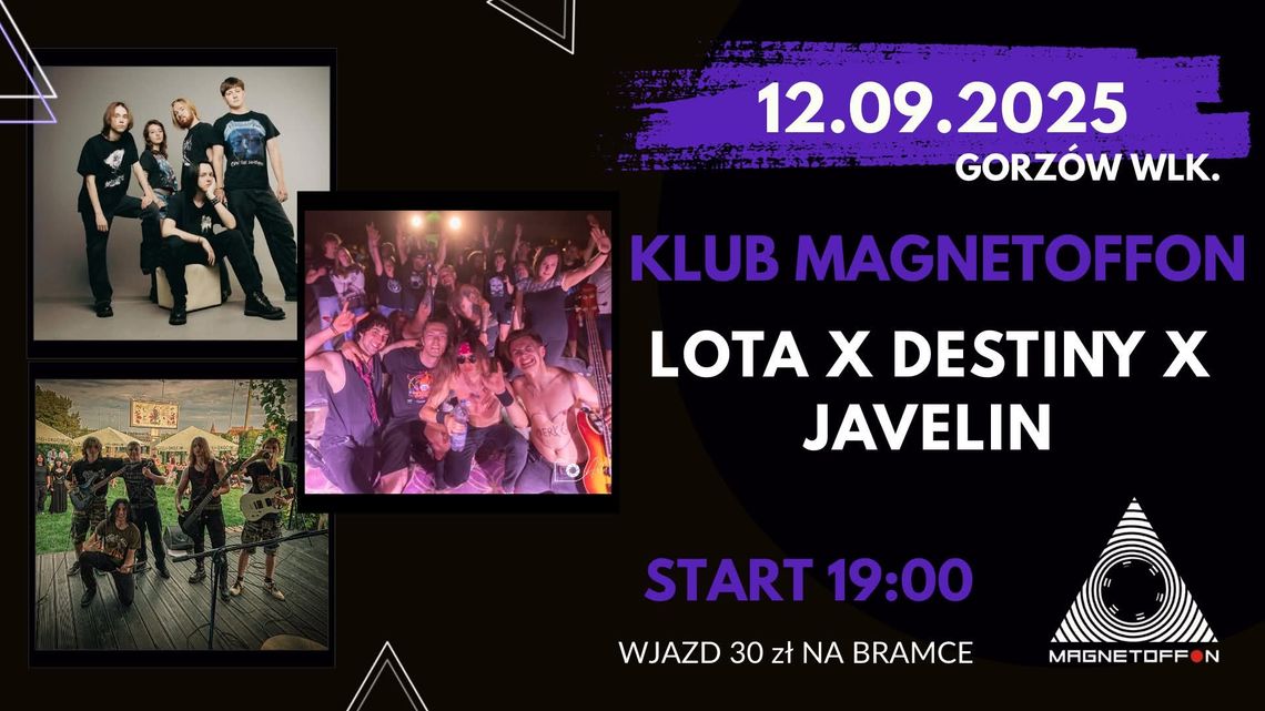 Lota x Destiny x Javelin - koncert