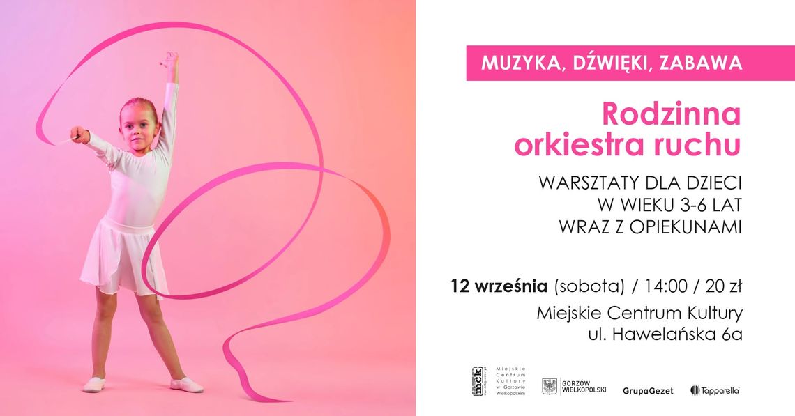 Muzyka, Dźwięki, Zabawa - muzyczno-artystyczne warsztaty familijne Muzyka, Dźwięki, Zabawa - muzyczno-artystyczne warsztaty familijne