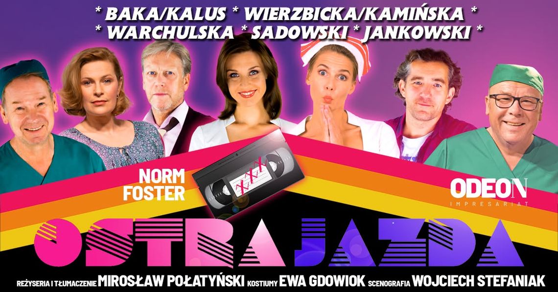 Ostra Jazda - gorący spektakl w gwiazdorskiej obsadzie Ostra Jazda - gorący spektakl w gwiazdorskiej obsadzie