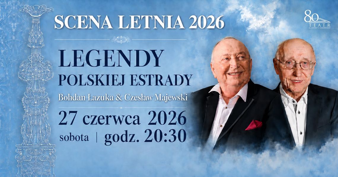 Scena Letnia - Bohdan Łazuka i Czesław Majewski Scena Letnia - Bohdan Łazuka i Czesław Majewski