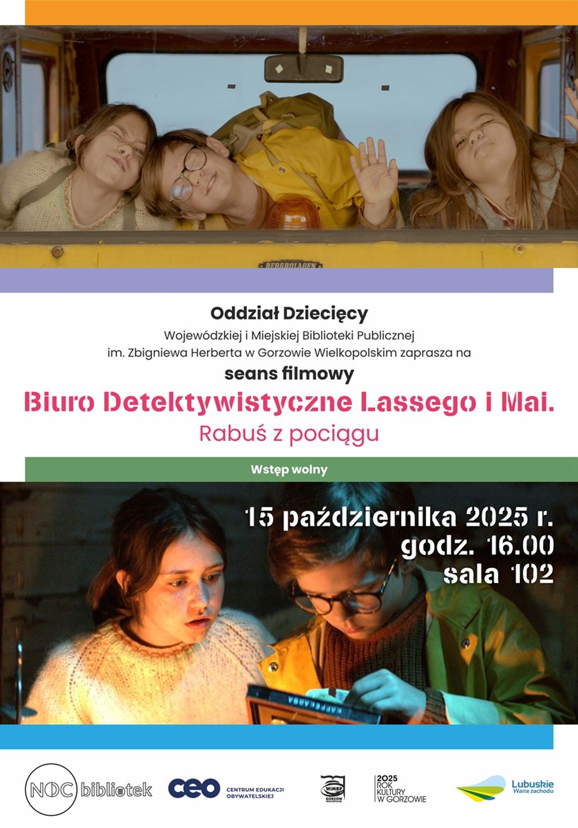 Seans filmowy w ramach Nocy Bibliotek Seans filmowy w ramach Nocy Bibliotek