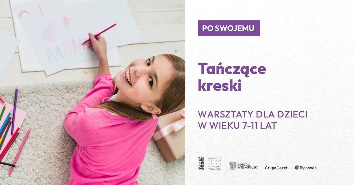 Tańczące kreski - spotkanie twórcze dla dzieci