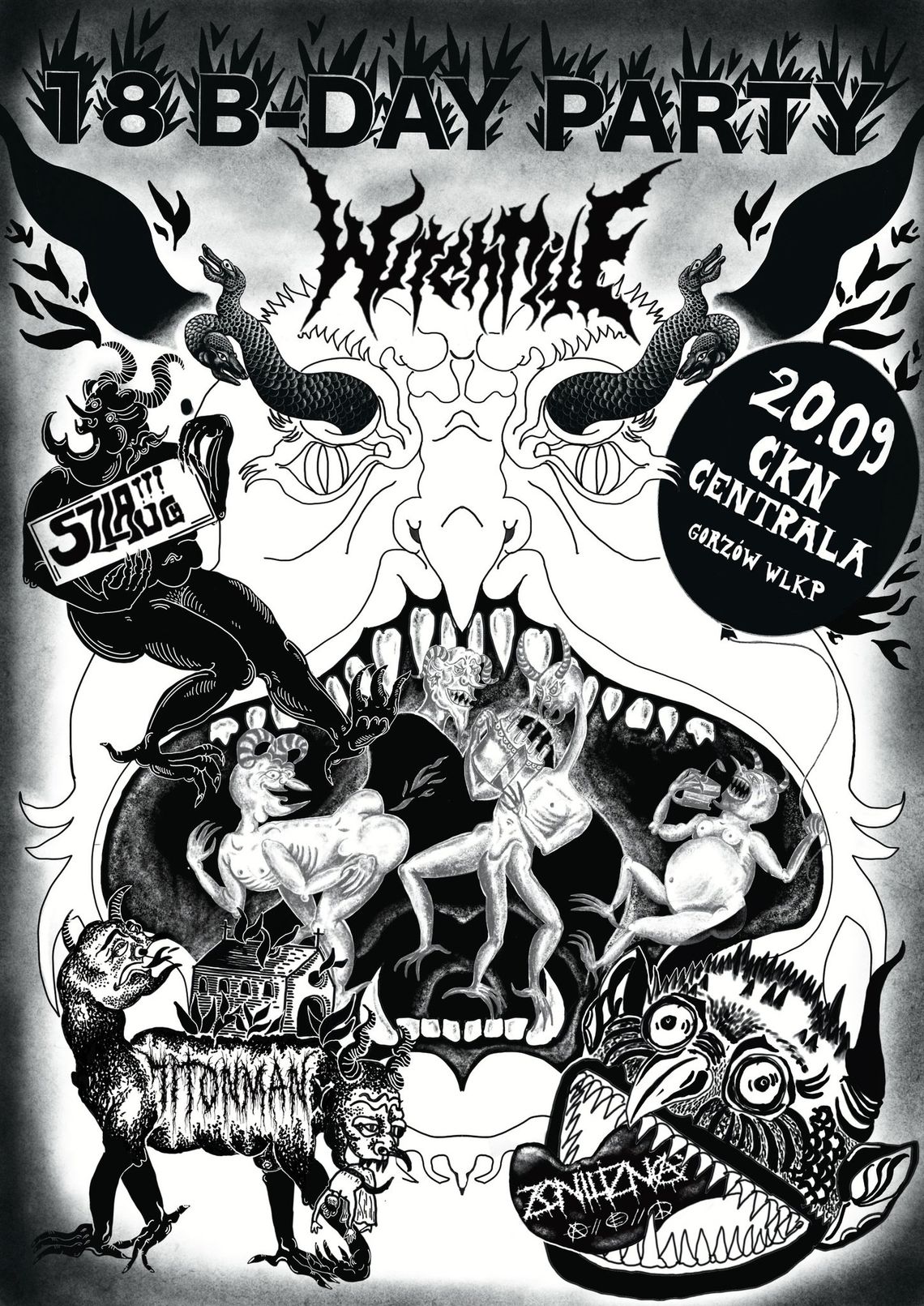 Urodziny Witchrite w CKN Centrala
