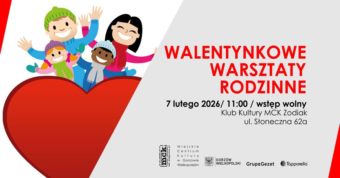 Walentynkowe warsztaty rodzinne